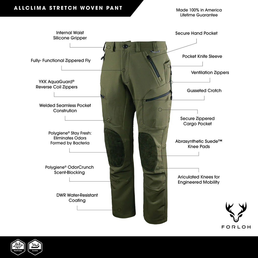 Men's AllClima Stretch Woven Pant