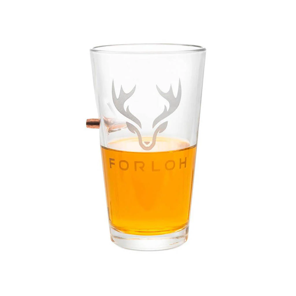 "Bulletproof" Pint Glass