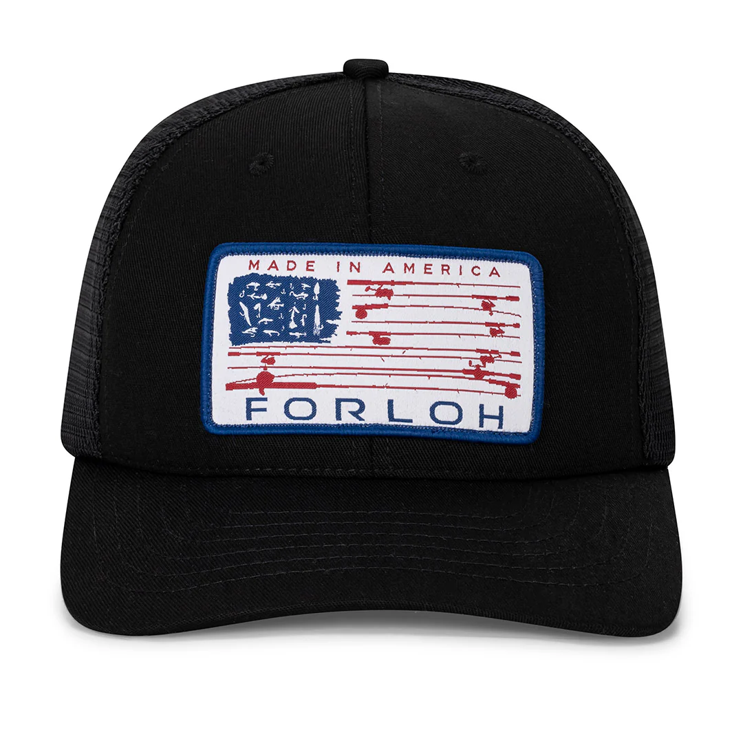 USA Fish Flag Hat