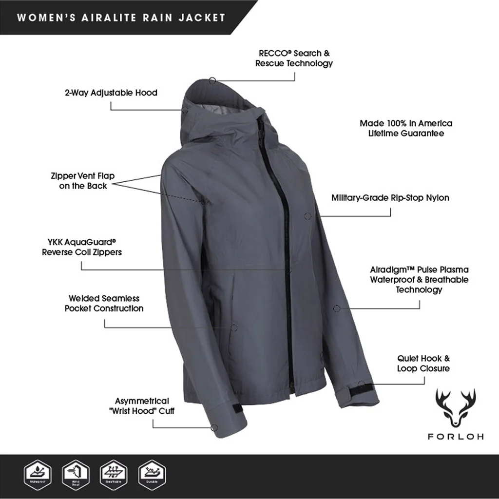 Women's Airalite Rain Jacket