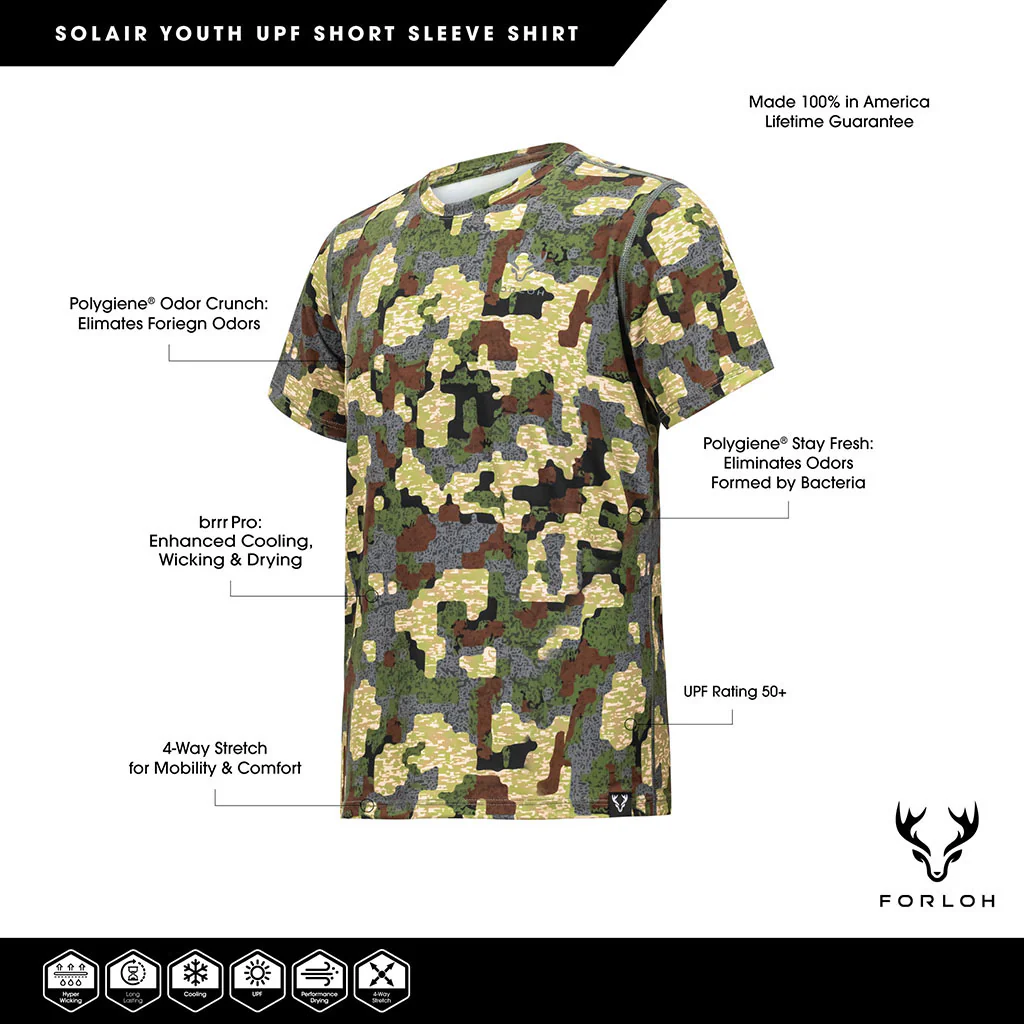 Youth SolAir SS Shirt 3 Youth SolAir SS Shirt