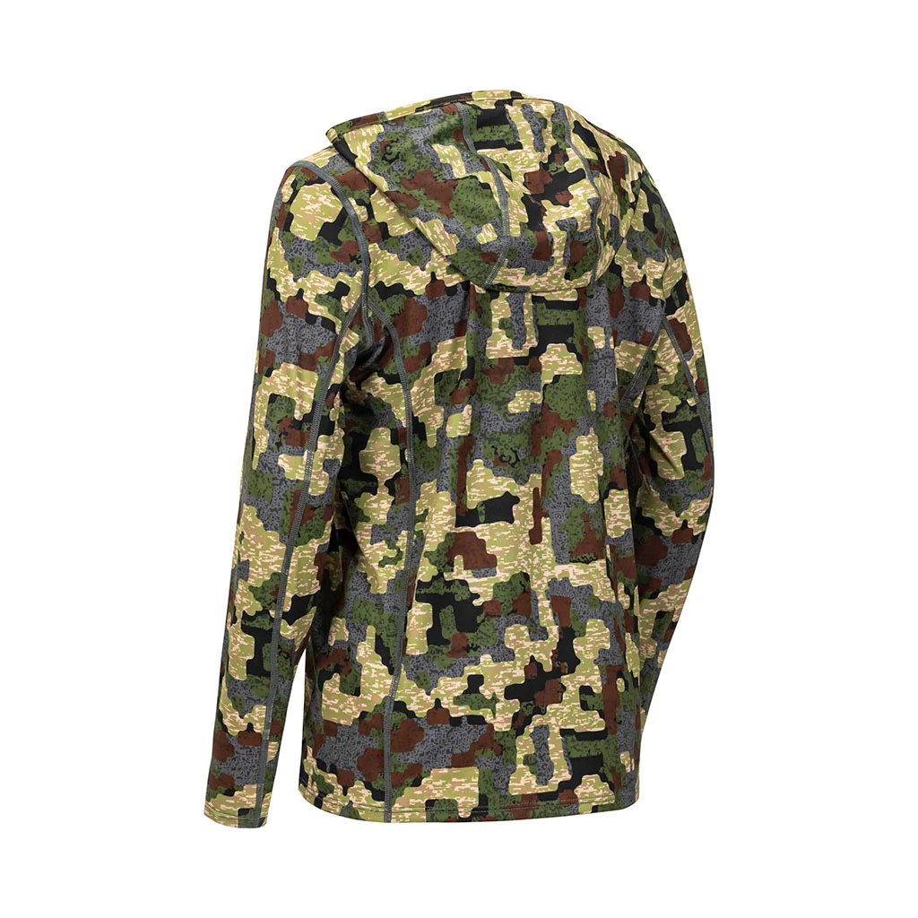 Youth SolAir Hooded LS Shirt