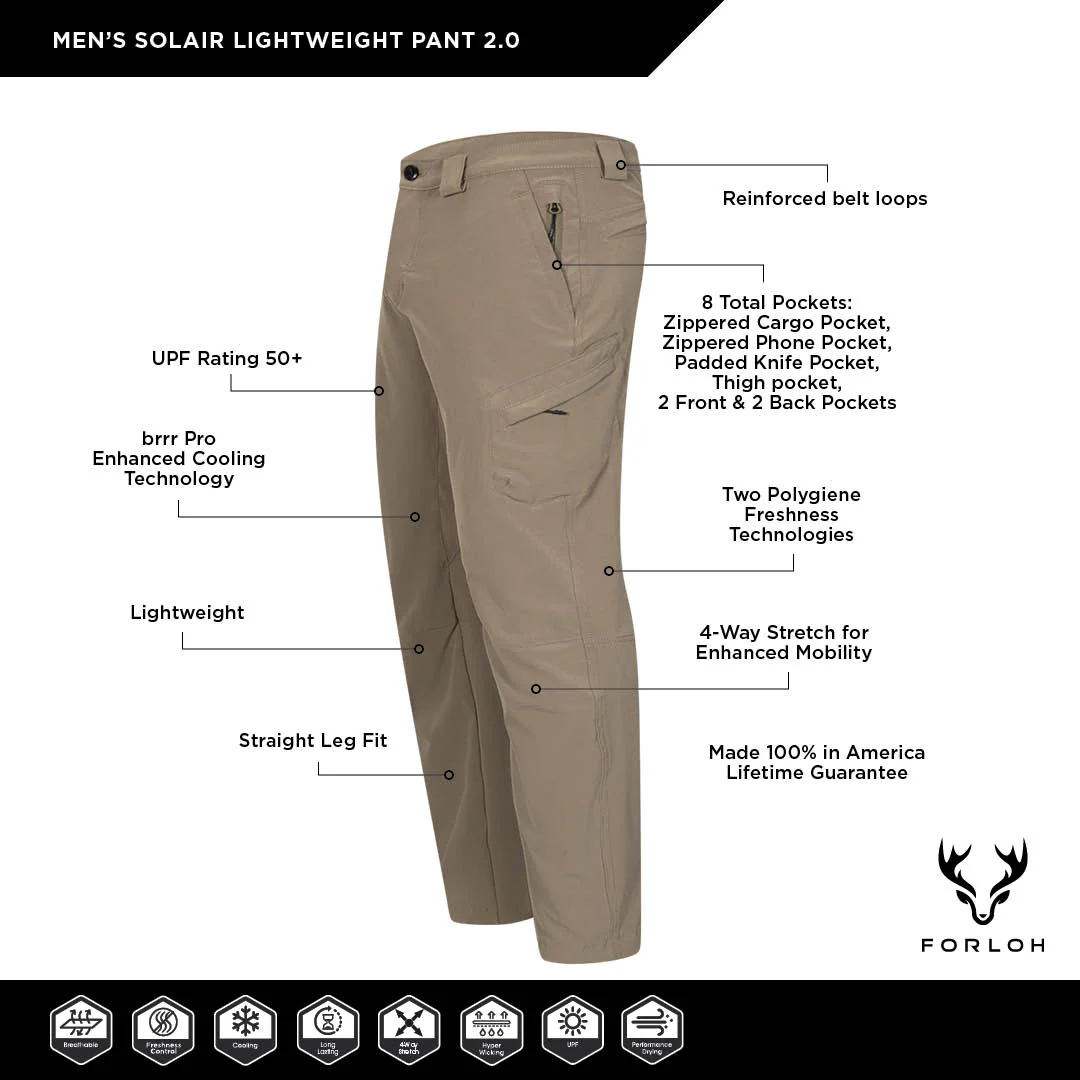 Men's SolAir Pant 2.0 4 Men's SolAir Pant 2.0