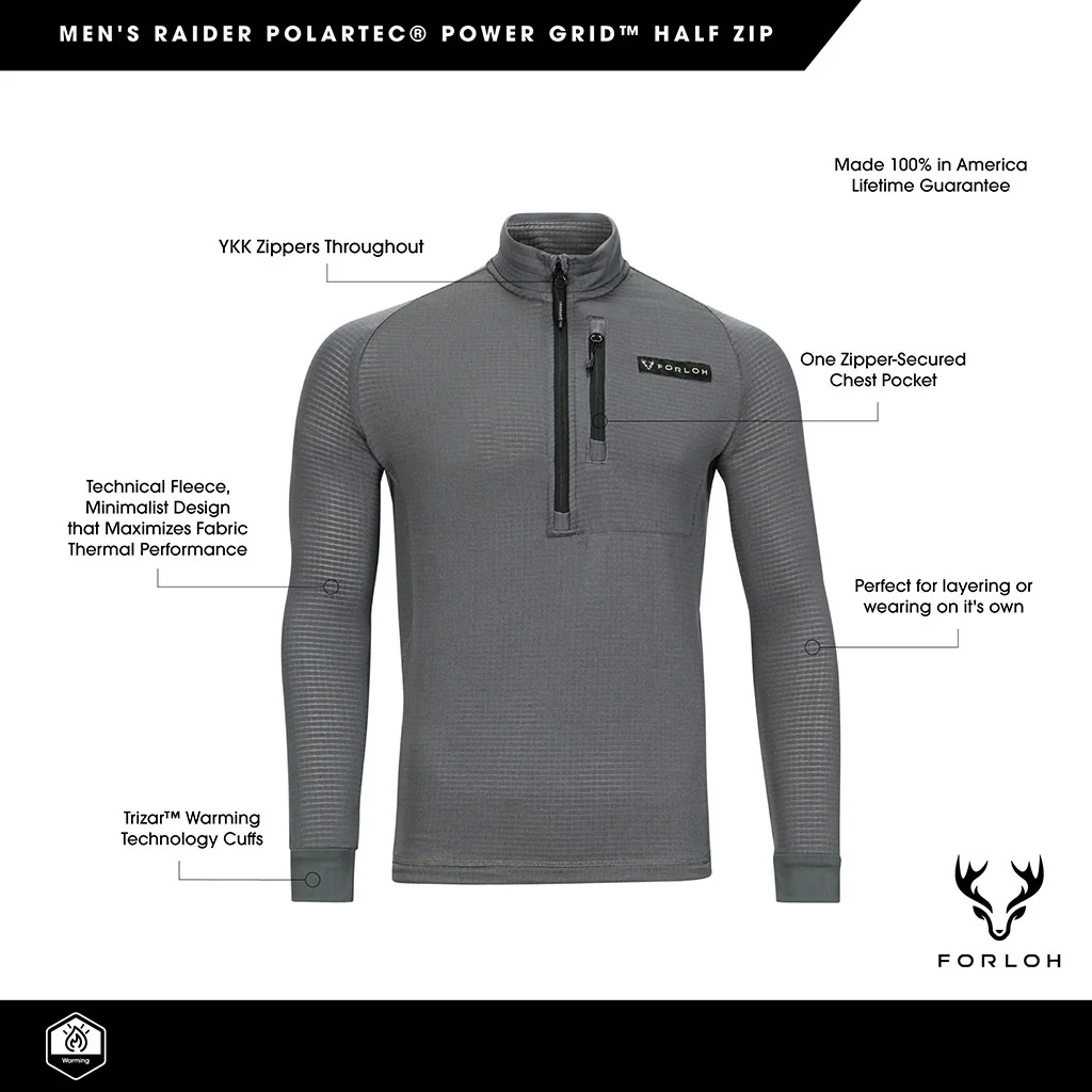 Men's Raider Half Zip